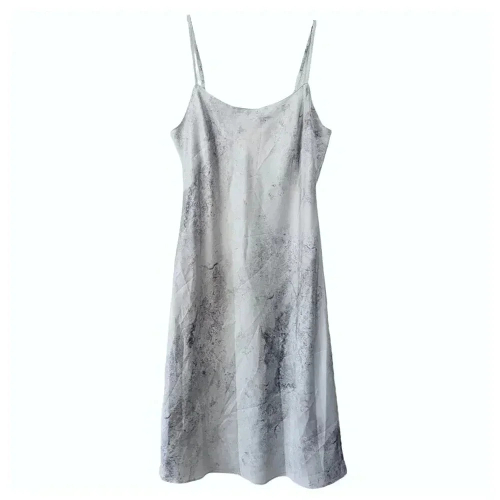 CALVIN KLEIN Satin Bias Cut Slip Dress Size 0